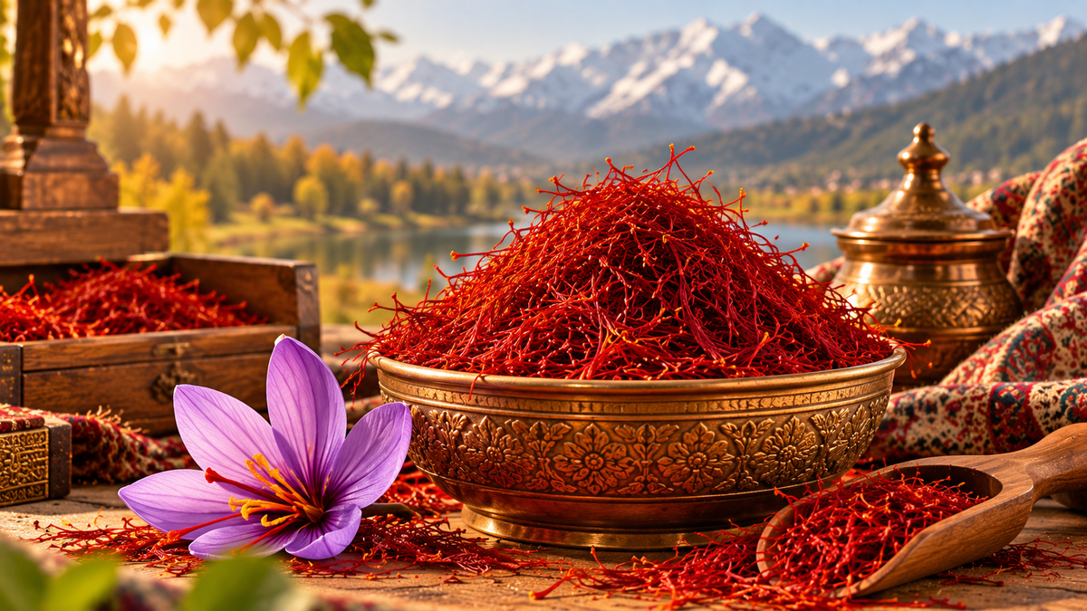 How to Identify Original Kashmiri Saffron