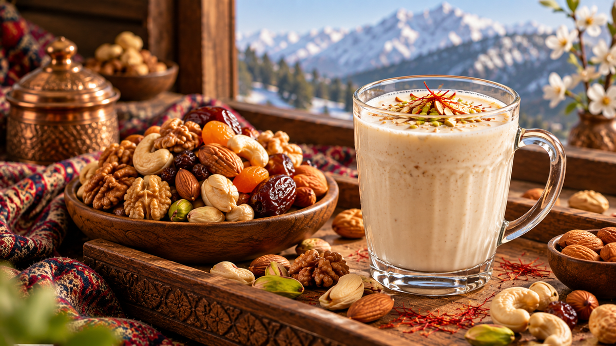 Dry Fruit Milk: A Natural Boost for Strength and Immunity