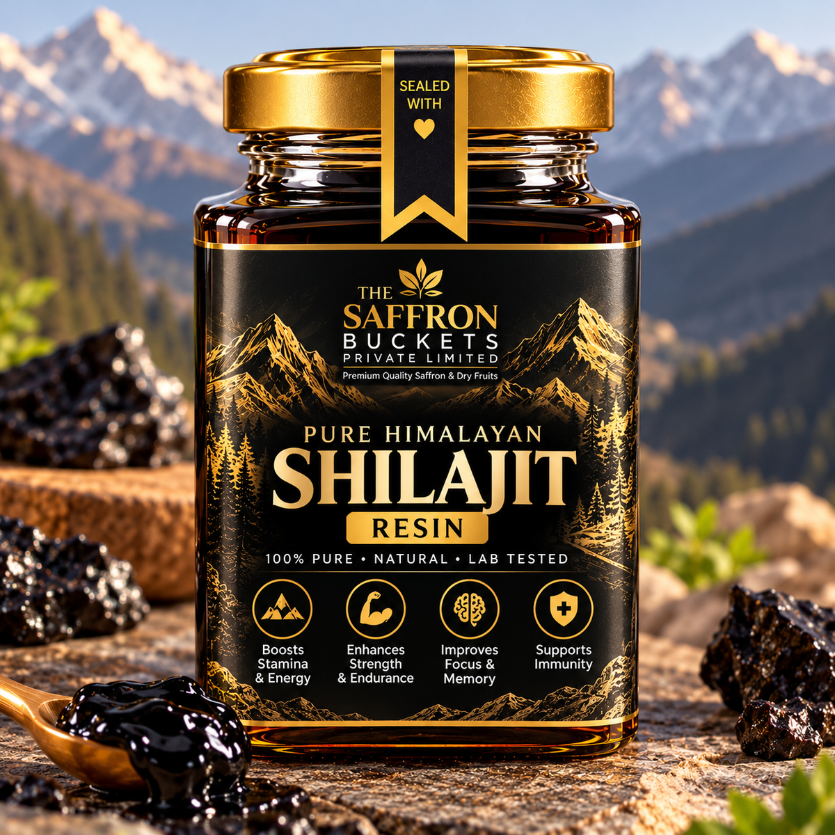 Shilajit Resin