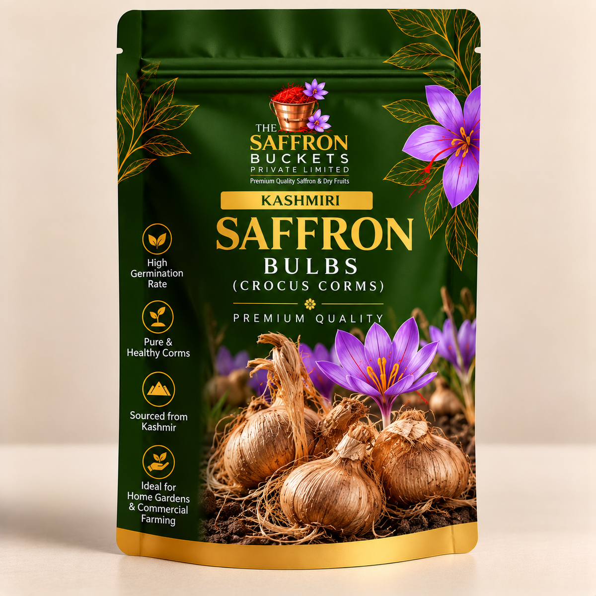 Saffron Bulbs (Crocus Corms)