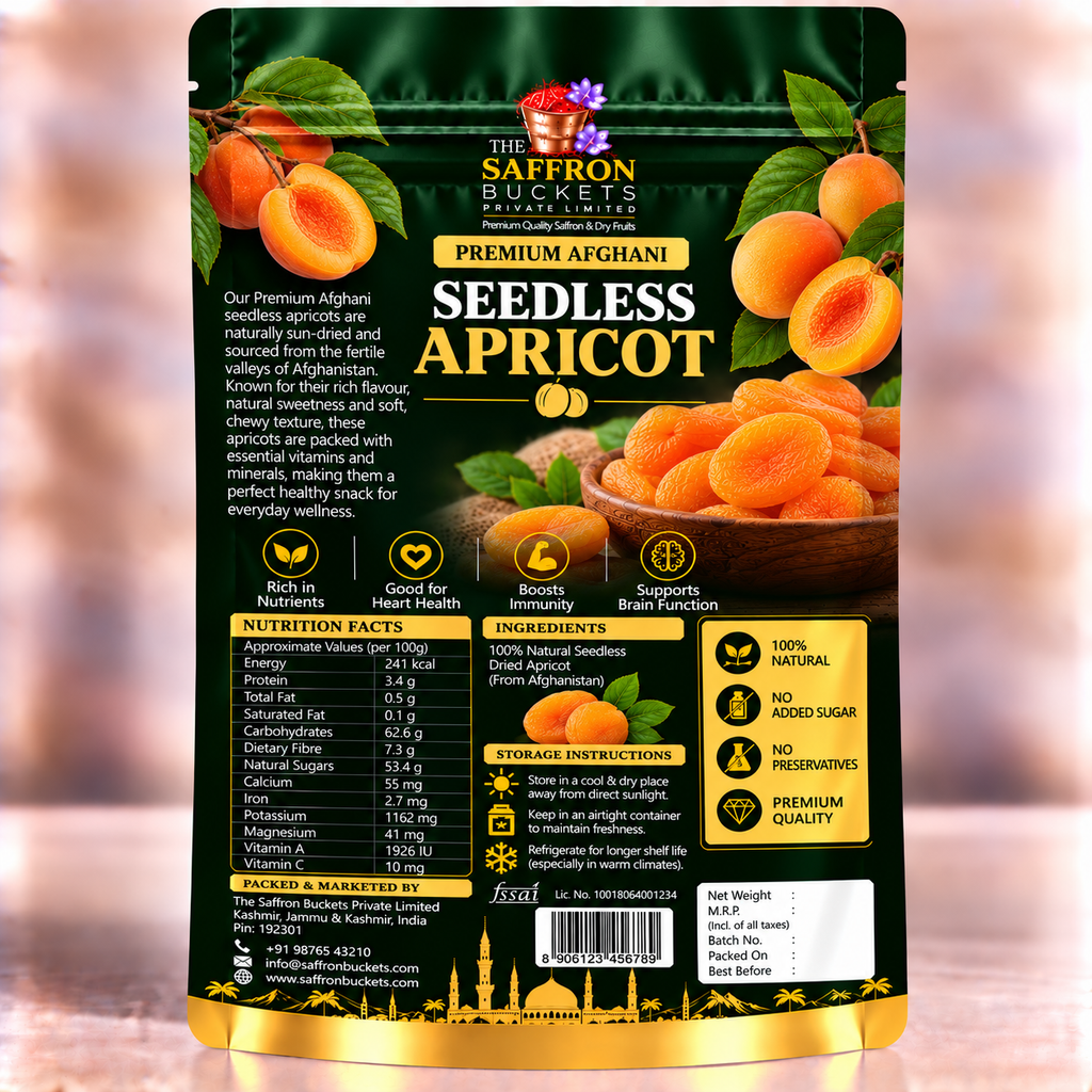 Seedless Apricot (Dried)