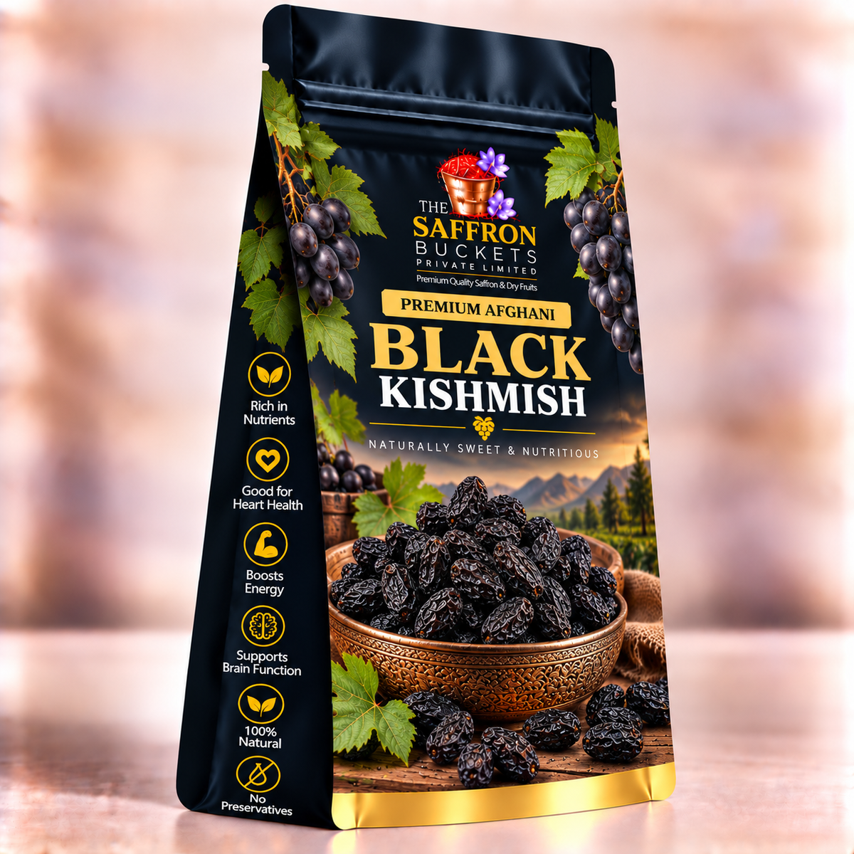 Black Kishmish (Raisins)