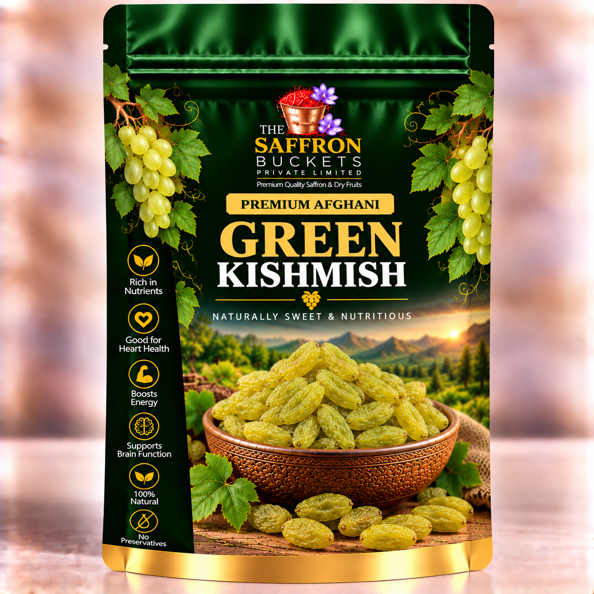 Green Kishmish (Raisins)