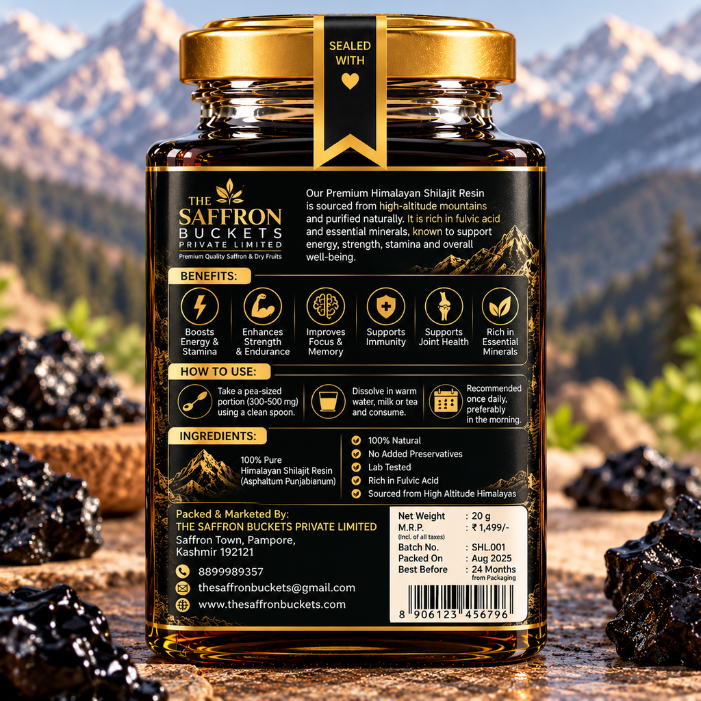 Shilajit Resin