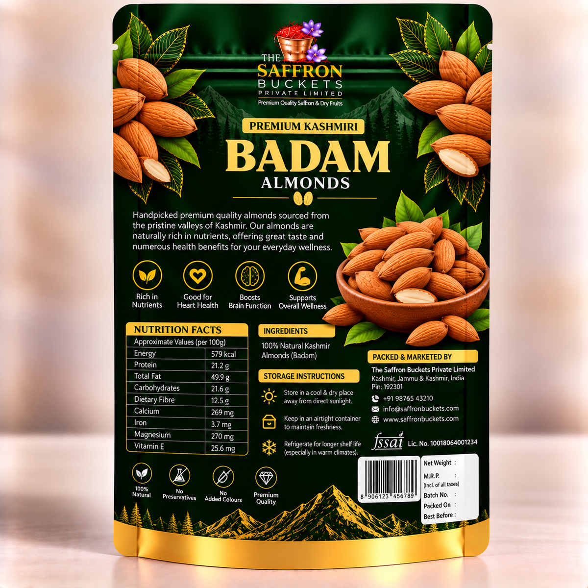 Badam (Almonds)