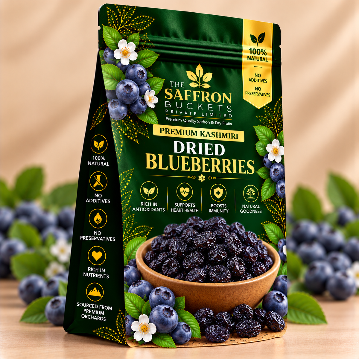 Dried Blueberries