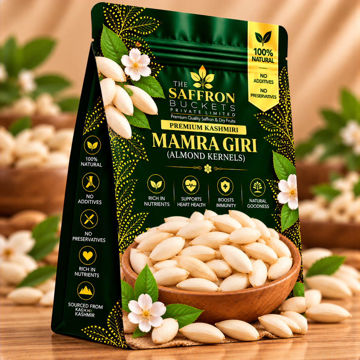 Mamra Giri (Almond Kernels)